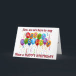 ***SON*** HAVE A FUN AND HAPPY BIRTHDAY!!!! CARD<br><div class="desc">FOR ***YOUR SON***... ... .WITH BALLOONS SAYING... ..****HAVE CAKE AND HAVE A FUN AND HAPPY BIRTHDAY!!!!****</div>