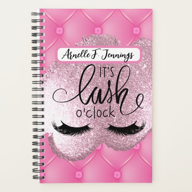 Son Horloge Lash O' | Lash Tech Planificateur de t (Devant)