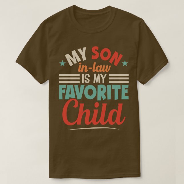 Son In Law 19 T-Shirt (Design Front)
