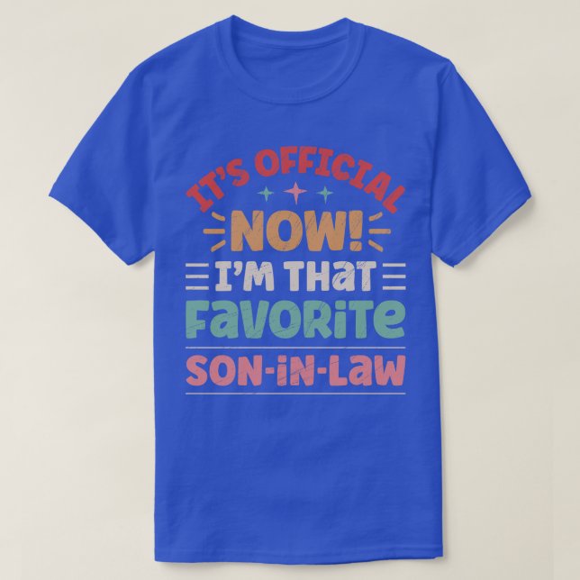 Son In Law 25 T-Shirt (Design Front)