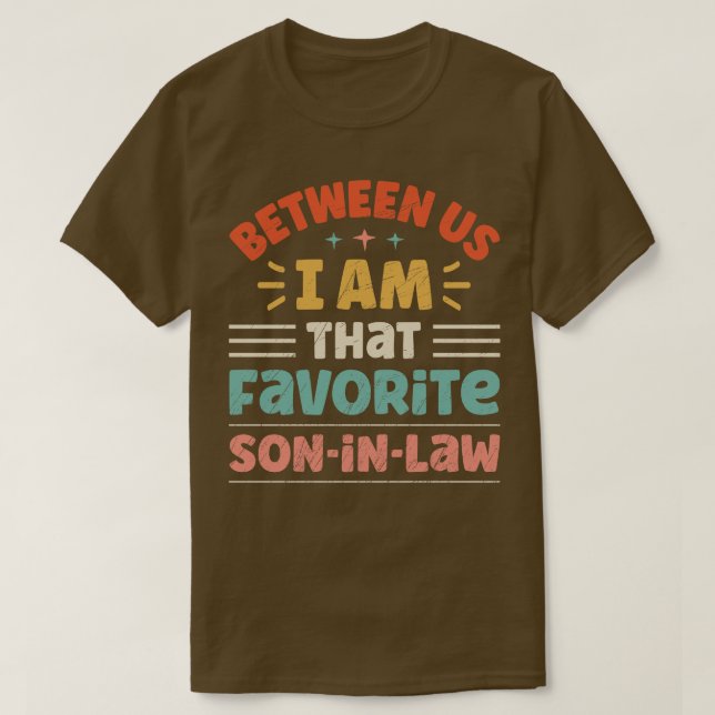 Son In Law 42 T-Shirt (Design Front)