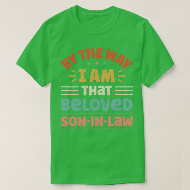 Son In Law 43 T-Shirt (Design Front)