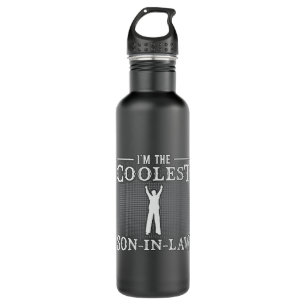 Son In Law Awesome Father In Law Lawsuit Gift Idea 710 Ml Water Bottle