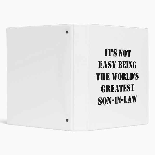 Son-In-Law Binder (Background)