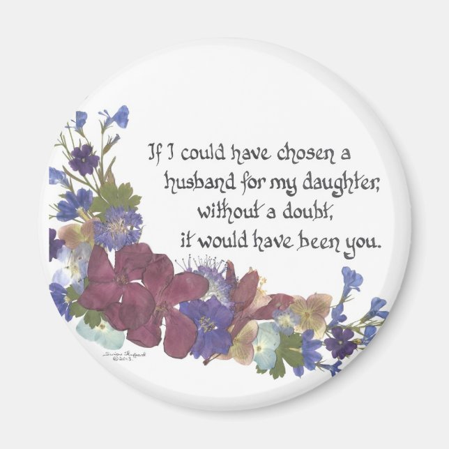 Son-in-law gift magnet (Front)