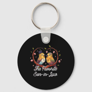 Son In Law Groom Funny Husband To Be Humour  Keychain