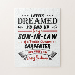 Son In Law Of Awesome Carpenter Jigsaw Puzzle