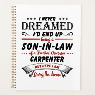 Son In Law Of Awesome Carpenter Planner