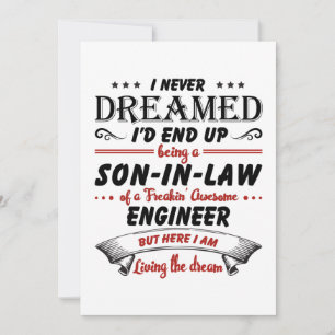 Son In Law Of Awesome Engineer Announcement