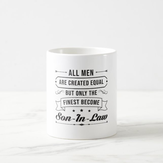 Son In Law Son Best Awesome Lawsuit Gift Coffee Mug (Center)