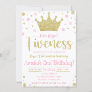 Son Invitation Royale au Réel   Princesse Invitati