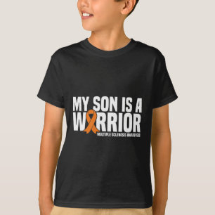 Son Is A Warrior Ms Multiple Sclerosis Awareness T-Shirt