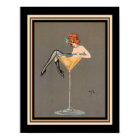 "Son Martini" Impression Art Déco 1920