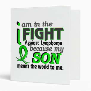 Son Means The World To Me Lymphoma Binder