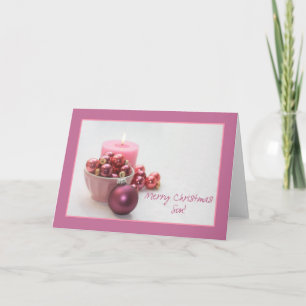 Son Merry Christmas card