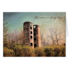 Son nom est une forte tour Parakaleo carte de note