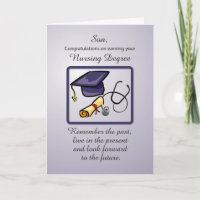 Son Nursing Degree Graduation