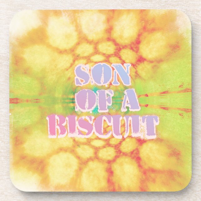 Son of a Biscuit, Granny Swears Series Coaster (Front)
