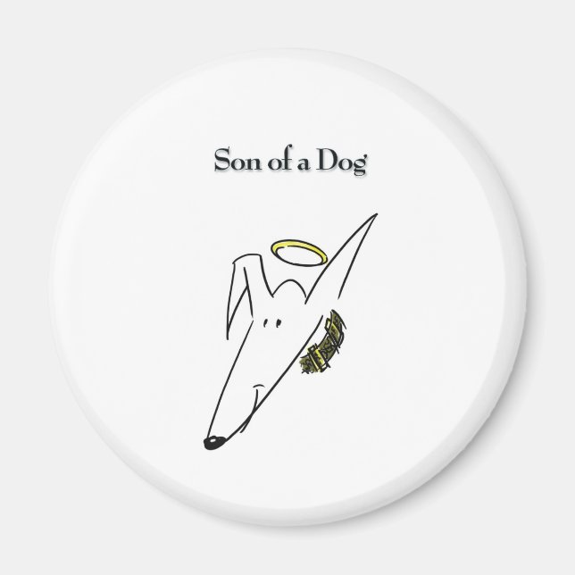 Son of a Dog Gear Magnet (Front)
