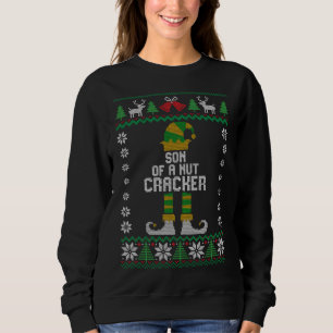 Son Of A Nutcracker Christmas Family Matching Ugly Sweatshirt