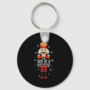 Son Of A Nutcracker Funny Christmas Family Matchin Keychain