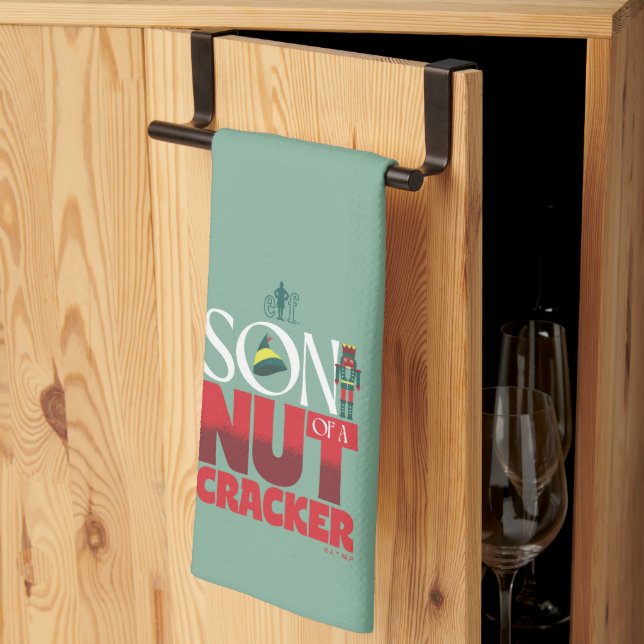 Son of a Nutcracker Graphic Kitchen Towel (Thirds Fold)