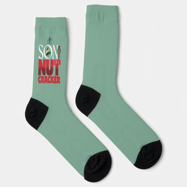 Son of a Nutcracker Graphic Socks (Right)