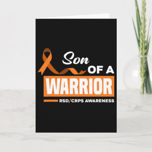 Son Of A Warrior Rsd Crps Awareness Card