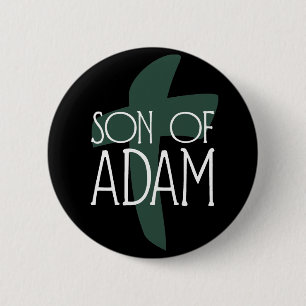 Son of Adam 2 Inch Round Button