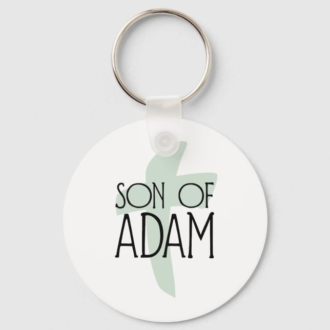 Son of Adam Keychain (Front)