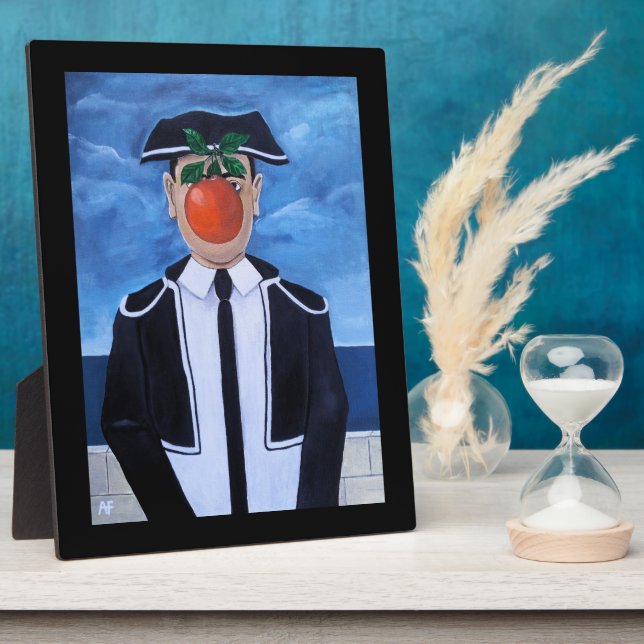 Son of Matador Painting by Alfred Fox Plaque (Side)