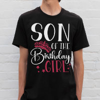 Son of the Birthday Girl Customized Squad Matching