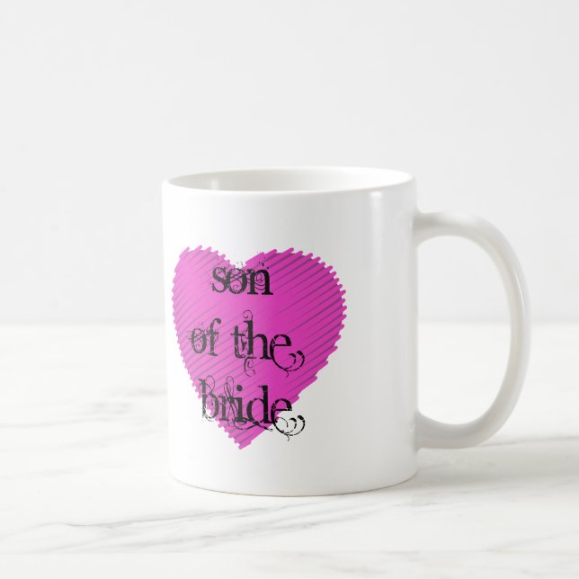 Son of the Bride Coffee Mug (Right)