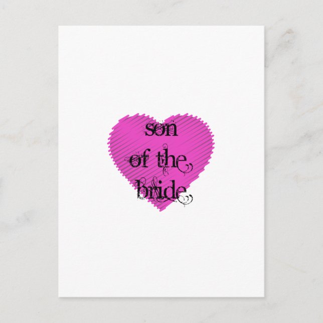 Son of the Bride Postcard (Front)
