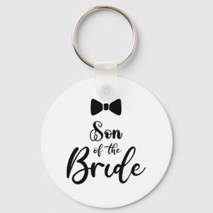 Son Of The Bride Wedding Party Family Son Of The G Keychain