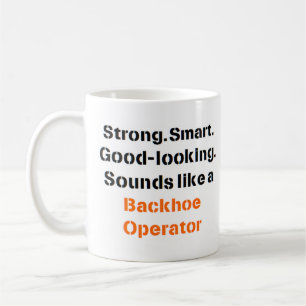 son opérateur backhoe Mug
