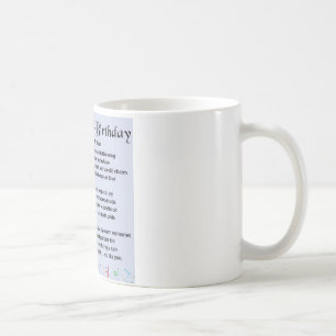 Son Poem  - 21st Birthday Design Coffee Mug