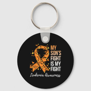 Son’s Fight Is My Fight Leukaemia Awareness Keychain