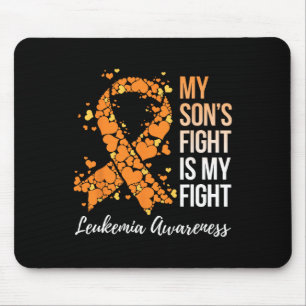 Son’s Fight Is My Fight Leukaemia Awareness  Mouse Pad