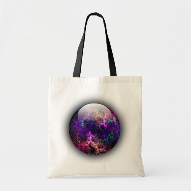 Son Sac fourre-tout de matériaux brillants (Devant)
