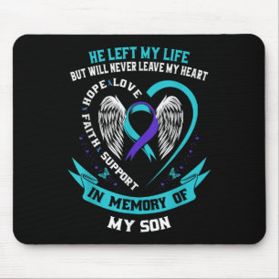 Son Suicide Awareness Prevention Memorial Graphic Mouse Pad