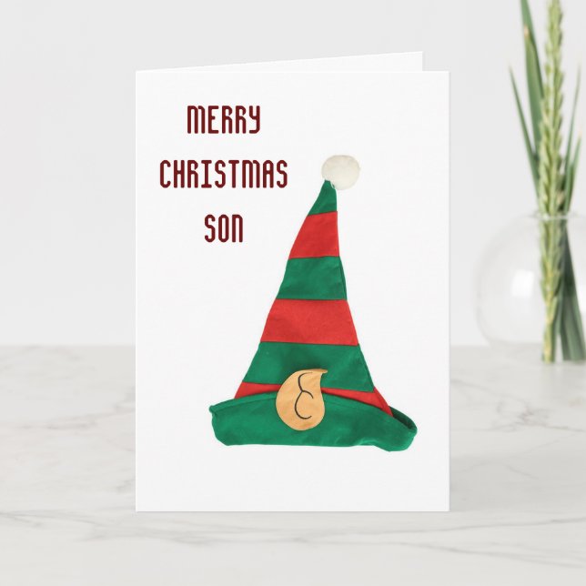 SON-THE HOLIDAY SHOULD BE "HAPPY FOR YOU!" (Front)