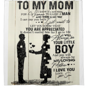 Son To Mom Vertical Poster   Lovely Gift