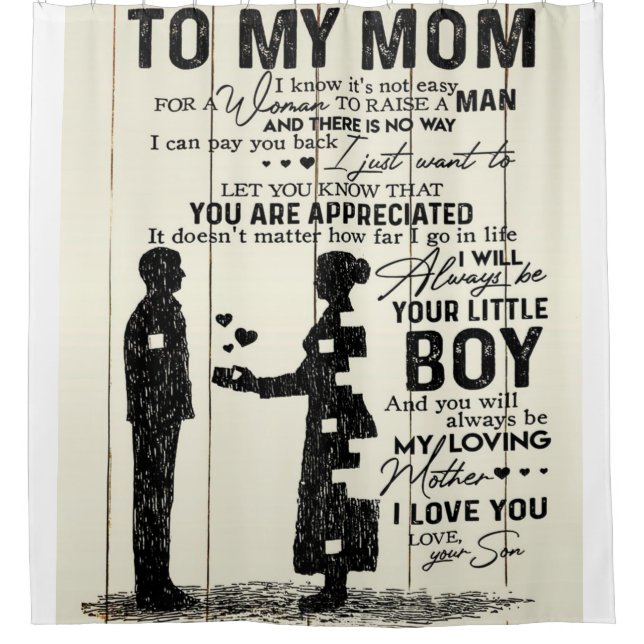Son To Mom Vertical Poster | Lovely Gift (Front)