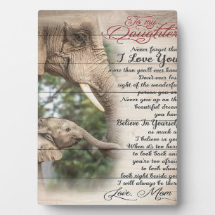 Son To My Mom Present   Cute Gift for Family Plaque