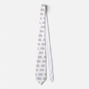 Sona Si Latine Loqueris Tie
