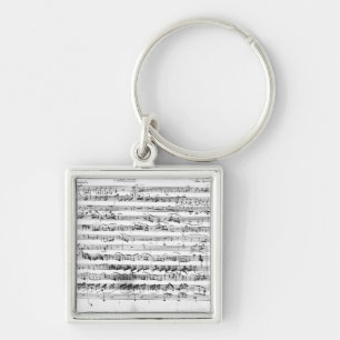 Sonate Premiere for violin and harpsichord Keychain