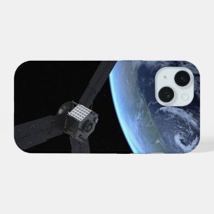 Sonde spatiale Juno durant son survol de la Terre