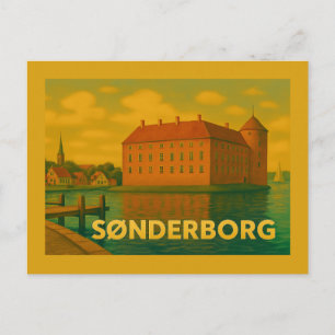 Sønderborg Denmark Castle Postcard