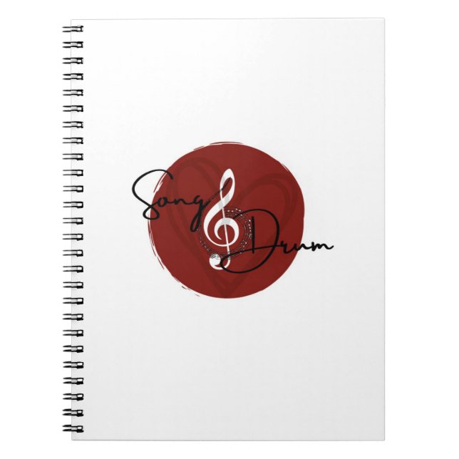 Song_Drum Aether Spiral Notebook (Front)